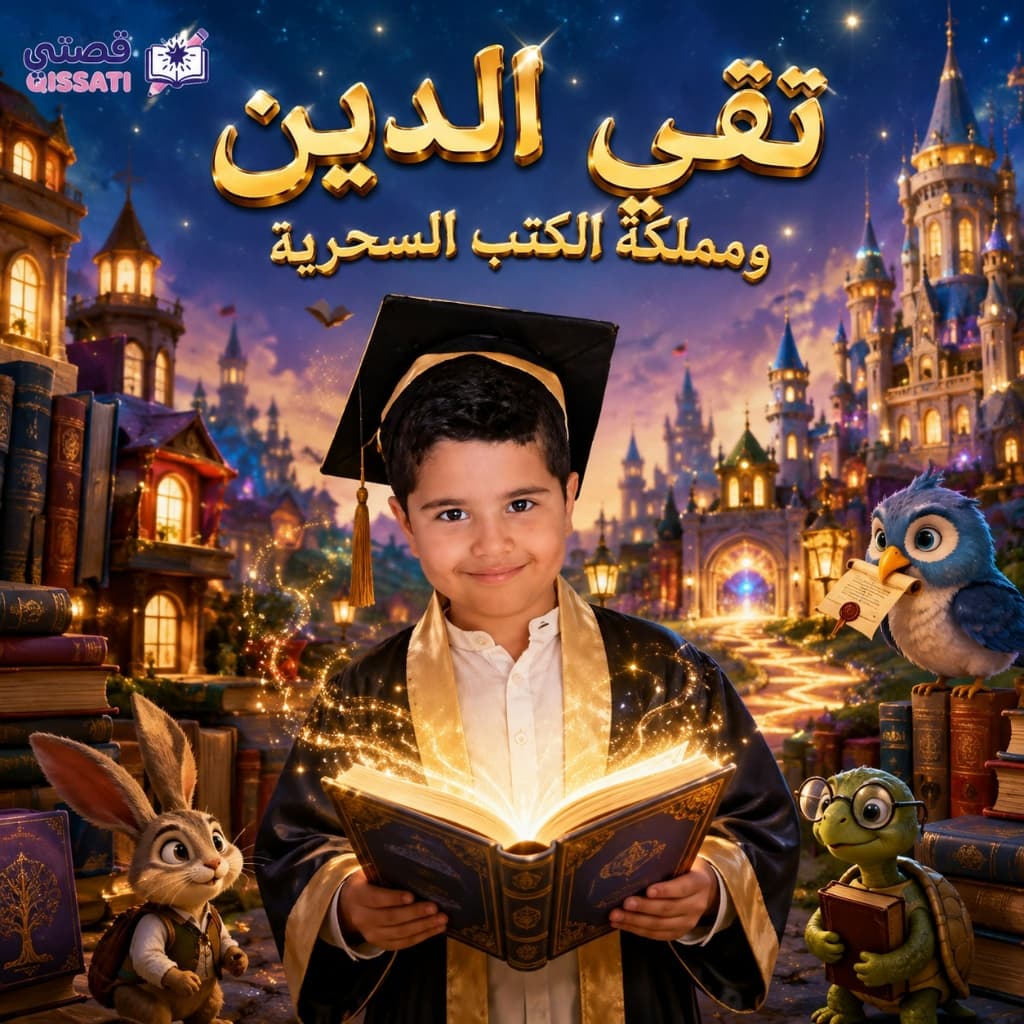 الغلاف المخصص لكتاب قصتي