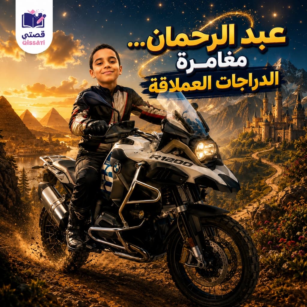 مثال لغلاف قصة من قصتي